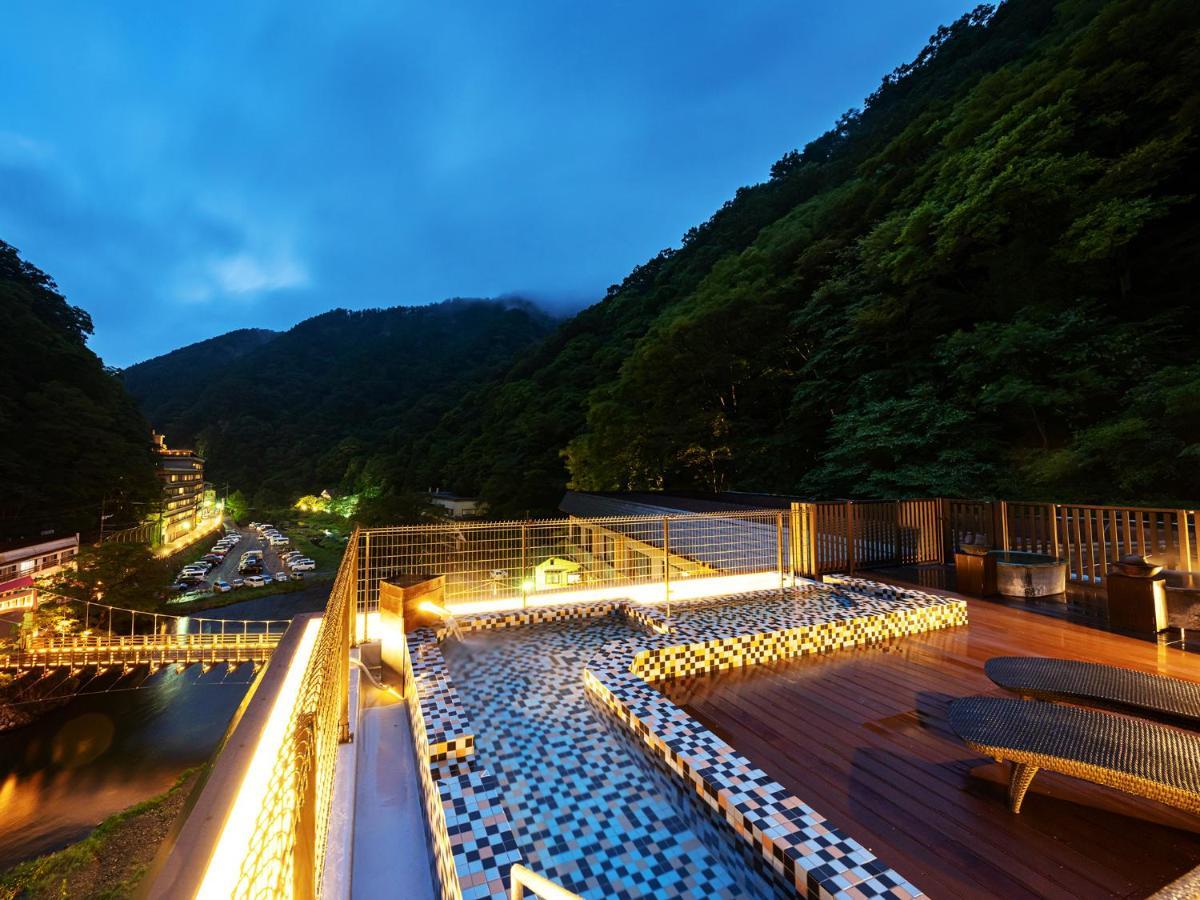 Hotel Hakkei Maniwa Exterior foto