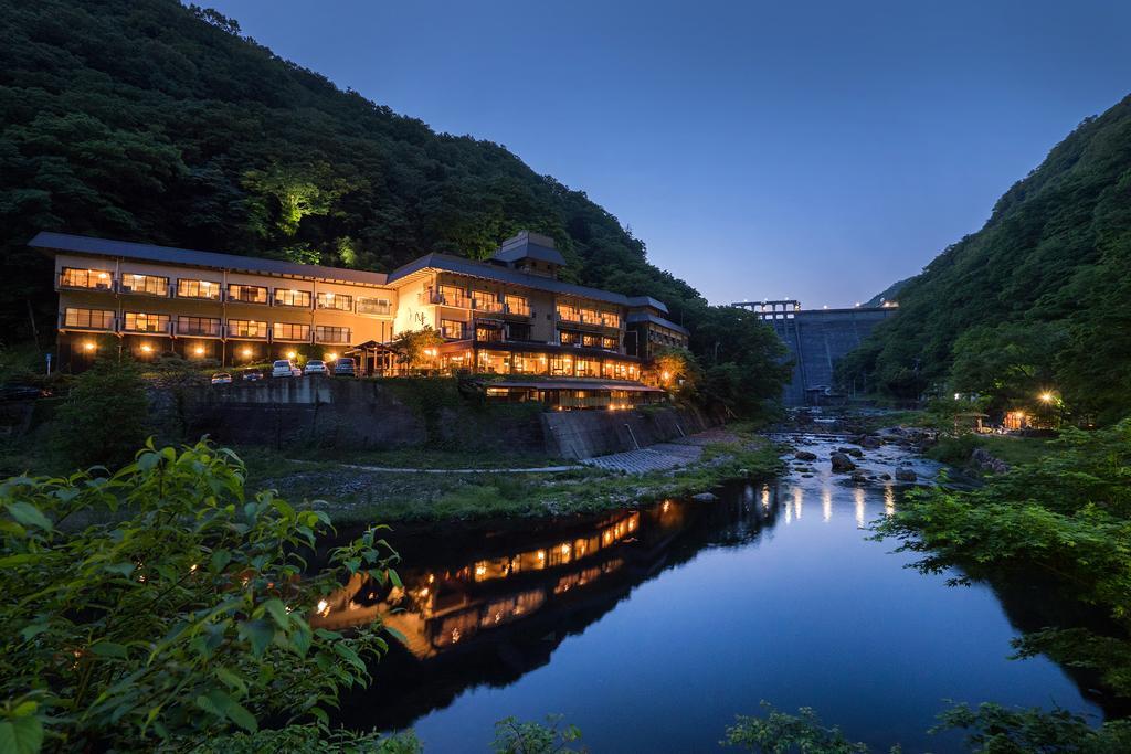 Hotel Hakkei Maniwa Exterior foto